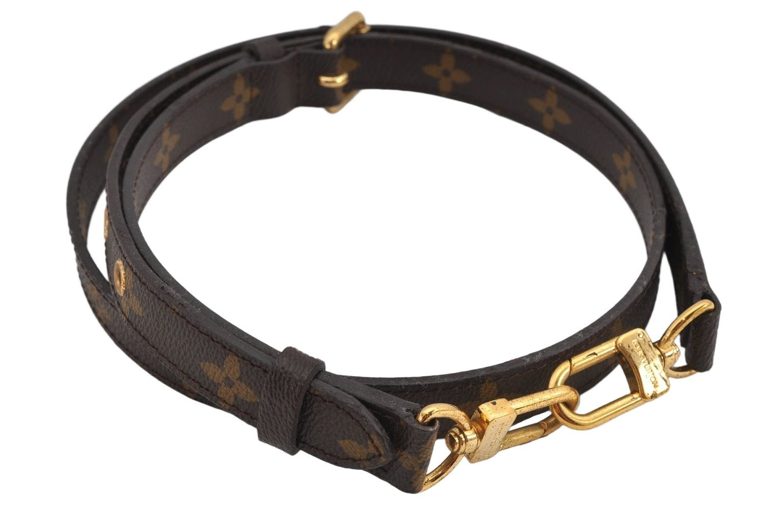 Authentic Louis Vuitton Vintage Monogram Shoulder Strap 41.7-47.7