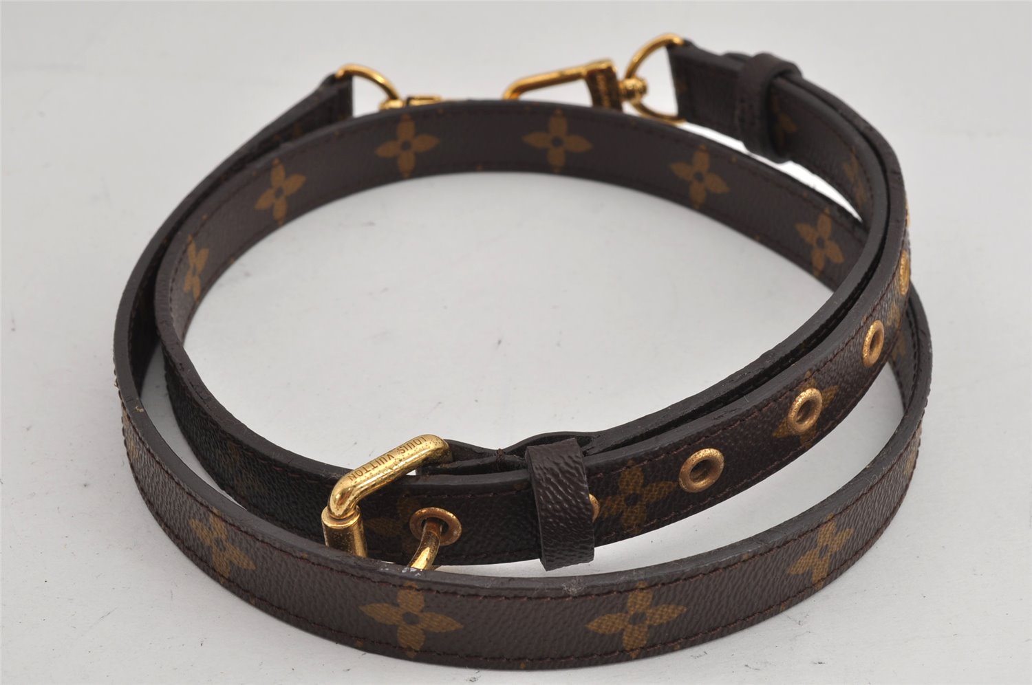 Authentic Louis Vuitton Vintage Monogram Shoulder Strap 41.7-47.7