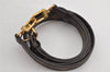 Authentic Louis Vuitton Vintage Monogram Shoulder Strap 41.7-47.7" LV 0090K