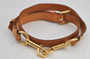 Authentic Louis Vuitton Leather Shoulder Strap Beige 36-40.2" LV 0091K