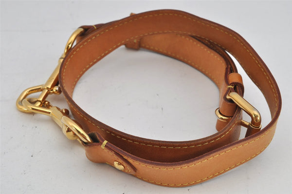 Authentic Louis Vuitton Leather Shoulder Strap Beige 36-40.2" LV 0091K