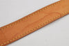 Authentic Louis Vuitton Leather Shoulder Strap Beige 36-40.2" LV 0091K