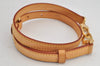 Authentic Louis Vuitton Vintage Leather Shoulder Strap Beige 28.2-32.8" LV 0092K