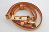 Authentic Louis Vuitton Vintage Leather Shoulder Strap Beige 28.2-32.8" LV 0092K