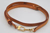 Authentic Louis Vuitton Leather Shoulder Strap Beige 40.6-47.6" LV 0093K