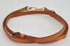 Authentic Louis Vuitton Leather Shoulder Strap Beige 40.6-47.6" LV 0093K