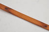 Authentic Louis Vuitton Leather Shoulder Strap Beige 40.6-47.6" LV 0093K