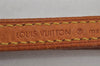 Authentic Louis Vuitton Leather Shoulder Strap Beige 40.6-47.6" LV 0093K