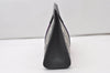Authentic GUCCI Sherry Line Clutch Hand Bag Purse GG PVC Leather Navy Blue 0096J