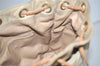 Authentic CHANEL Calf Skin Matelasse Chain Shoulder Cross Body Bag Beige 0097I