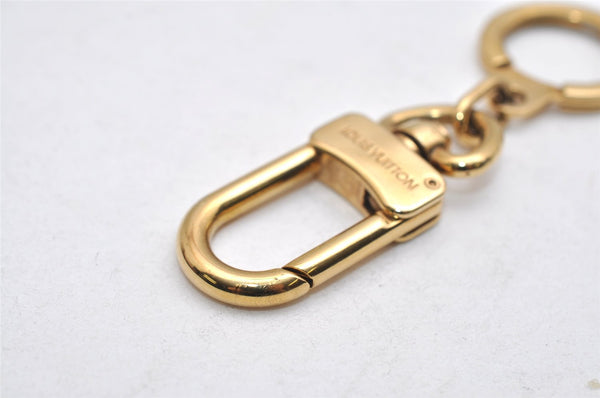 Authentic Louis Vuitton Charm Key Chain Anokre Gold M62698 LV 0097K