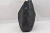 Authentic GUCCI Bamboo 2Way Shoulder Hand Bag Leather Black Junk 0098J