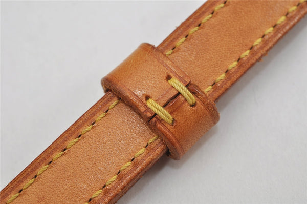 Authentic Louis Vuitton Leather Shoulder Strap Beige 41.7-48.8" LV 0098K