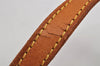 Authentic Louis Vuitton Leather Shoulder Strap Beige 41.7-48.8" LV 0098K