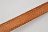 Authentic Louis Vuitton Leather Shoulder Strap Beige 41.7-48.8" LV 0098K