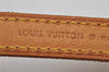 Authentic Louis Vuitton Leather Shoulder Strap Beige 41.7-48.8" LV 0098K