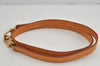 Authentic Louis Vuitton Leather Shoulder Strap Beige 38.2" LV 0099K