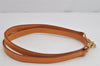 Authentic Louis Vuitton Leather Shoulder Strap Beige 38.2" LV 0099K