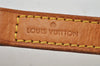 Authentic Louis Vuitton Leather Shoulder Strap Beige 38.2" LV 0099K