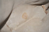 Authentic GUCCI Web Sherry Line Shoulder Tote Bag GG PVC Leather Brown 0101J