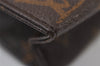 Auth Louis Vuitton Monogram Poche Toilette 19 M47544 Cosmetics Pouch Junk 0105J