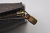 Auth Louis Vuitton Monogram Poche Toilette 19 M47544 Cosmetics Pouch Junk 0105J