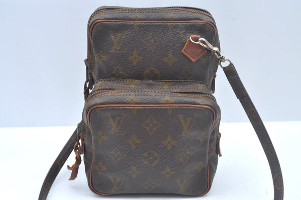 Authentic Louis Vuitton Monogram Amazone Shoulder Cross Body Bag Old Model 0106J