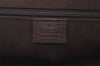 Authentic GUCCI Web Sherry Line Tote Bag GG Canvas Leather 145758 Brown 0106K