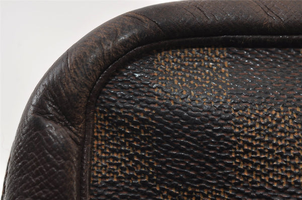 Authentic Louis Vuitton Damier Trousse Toilette Clutch Hand Bag N47623 LV 0107J