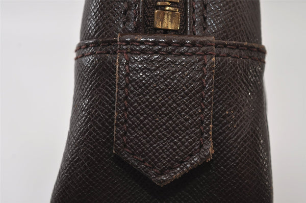 Authentic Louis Vuitton Damier Trousse Toilette Clutch Hand Bag N47623 LV 0107J