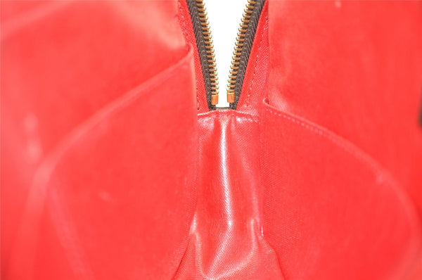 Authentic Louis Vuitton Damier Trousse Toilette Clutch Hand Bag N47623 LV 0107J