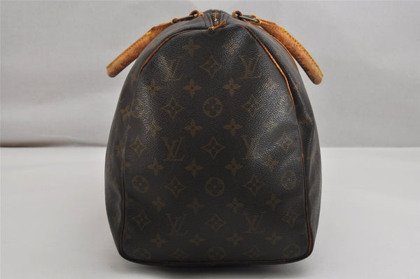 Authentic Louis Vuitton Monogram Keepall 45 Travel Boston Bag M41428 LV 0107K