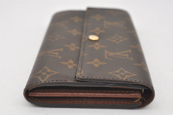 Authentic Louis Vuitton Monogram Portefeuille Sarah Purse Wallet M61734 LV 0109J