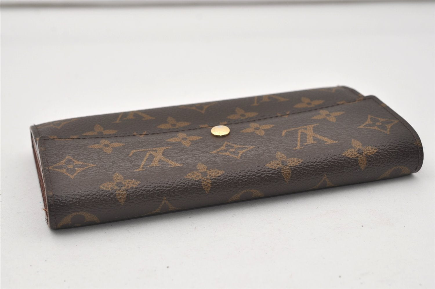 Authentic Louis Vuitton Monogram Portefeuille Sarah Purse Wallet M61734 LV 0109J