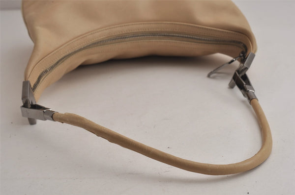 Authentic GUCCI Shoulder Hand Bag Purse Leather 0013814 White Cream  0109K