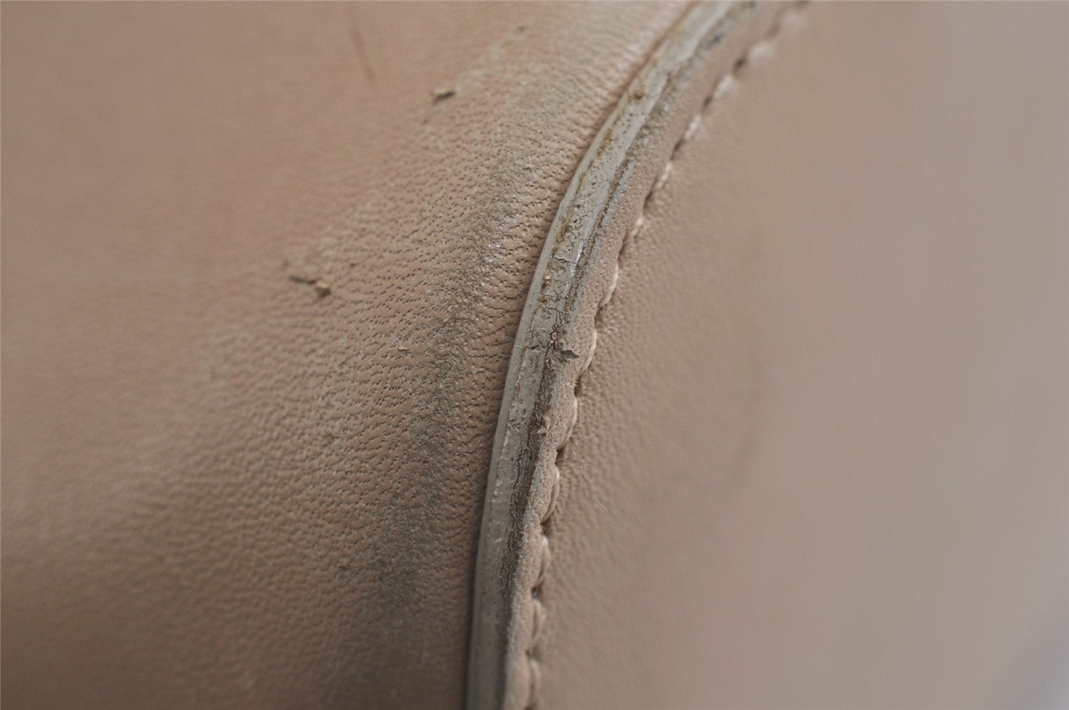 Authentic GUCCI Shoulder Hand Bag Purse Leather 0013814 White Cream  0109K