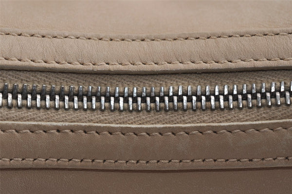 Authentic GUCCI Shoulder Hand Bag Purse Leather 0013814 White Cream  0109K