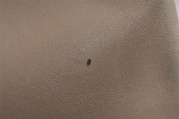 Authentic GUCCI Shoulder Hand Bag Purse Leather 0013814 White Cream  0109K