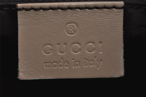 Authentic GUCCI Shoulder Hand Bag Purse Leather 0013814 White Cream  0109K