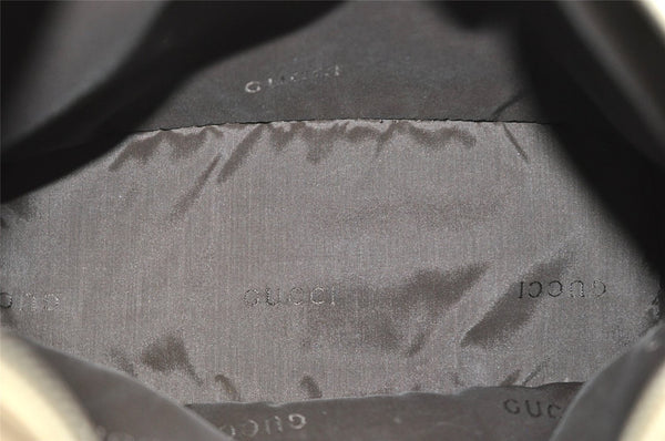 Authentic GUCCI Shoulder Hand Bag Purse Leather 0013814 White Cream  0109K