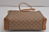 Authentic GUCCI Micro GG PVC Leather Shoulder Cross Bag Purse Brown Junk 0110K