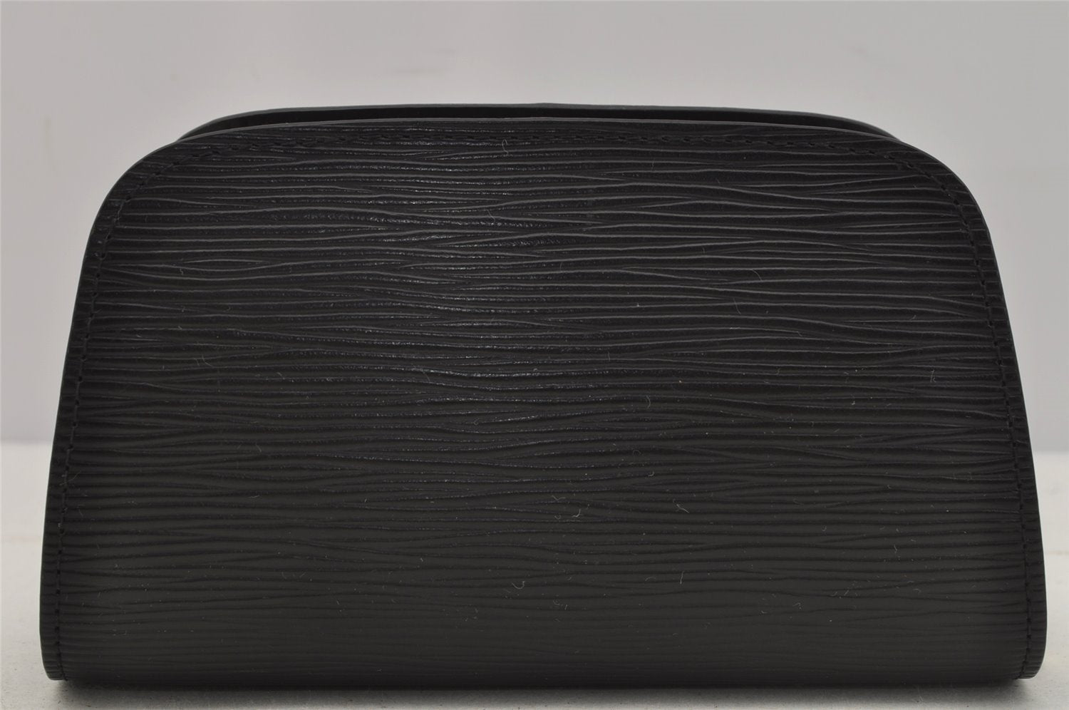 Authentic Louis Vuitton Epi Dauphine Cosmetic Pouch Black M48442 LV 0111J