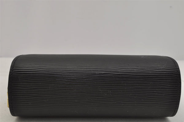 Authentic Louis Vuitton Epi Dauphine Cosmetic Pouch Black M48442 LV 0111J