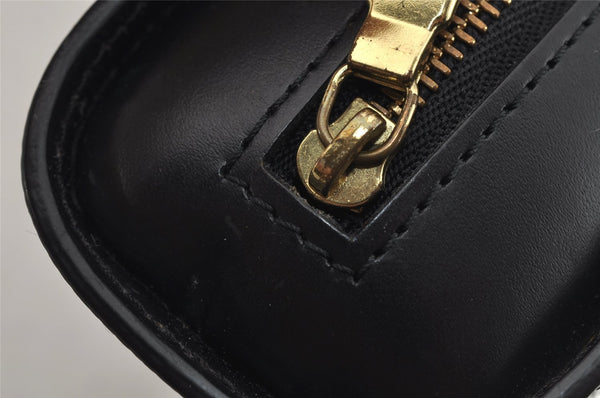 Authentic Louis Vuitton Epi Dauphine Cosmetic Pouch Black M48442 LV 0111J