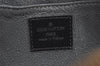 Authentic Louis Vuitton Epi Dauphine Cosmetic Pouch Black M48442 LV 0111J