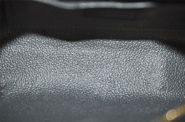 Authentic Louis Vuitton Epi Dauphine Cosmetic Pouch Black M48442 LV 0111J