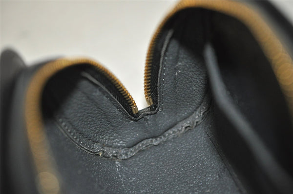 Authentic Louis Vuitton Epi Dauphine Cosmetic Pouch Black M48442 LV 0111J