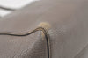 Authentic GUCCI Swing Medium Shoulder Tote Bag Leather 354408 Gray 0112K