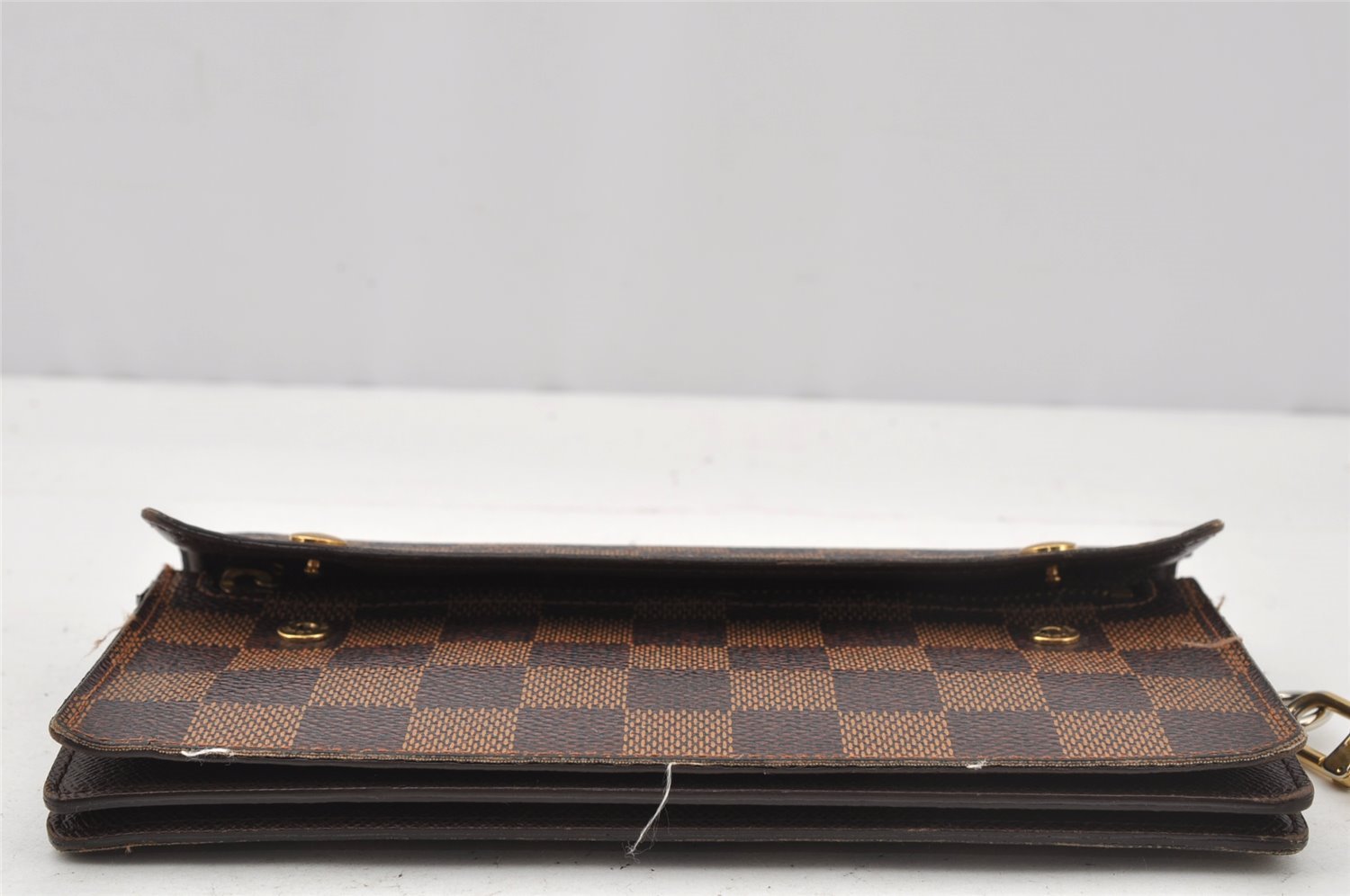 Authentic Louis Vuitton Damier Portefeuille Accordeon Wallet N60002 LV 0113J