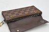 Authentic Louis Vuitton Damier Portefeuille Accordeon Wallet N60002 LV 0113J